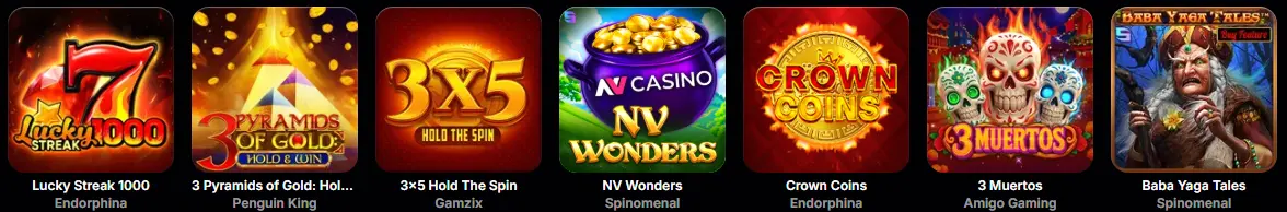 NV Casino Tischspiele